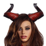Party King Curved Demon Horns