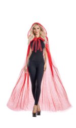 Mesh Cape Red-1